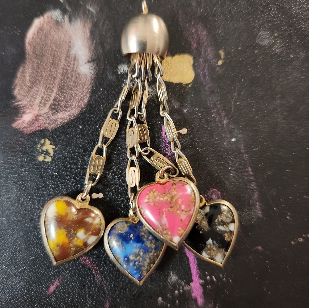 Vintage heart charm
